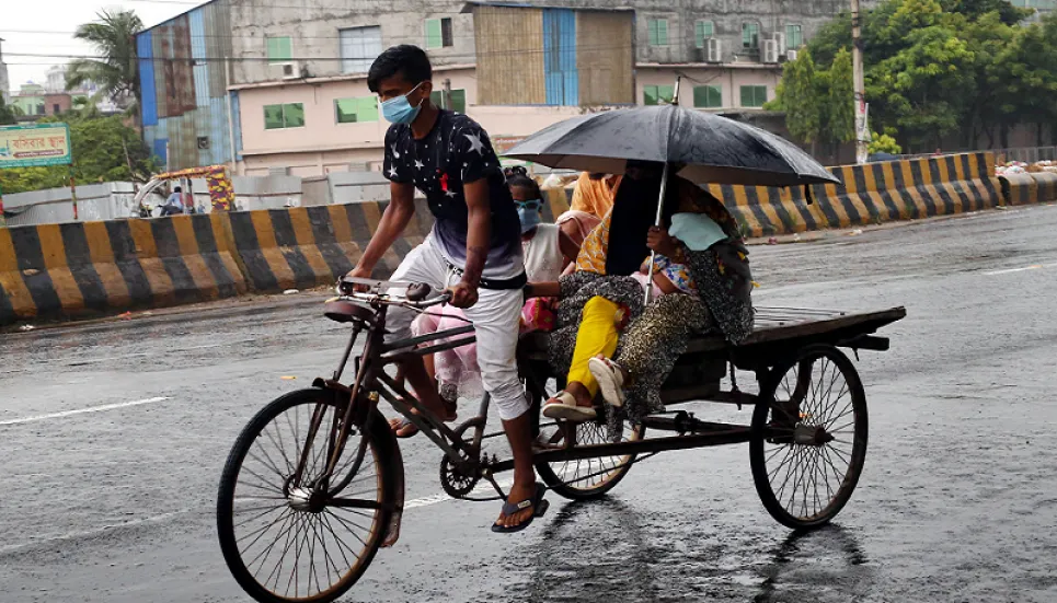 Thundershower brings relief for Dhaka dwellers