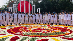 Amar Ekushey: Glimpses from the Central Shaheed Minar